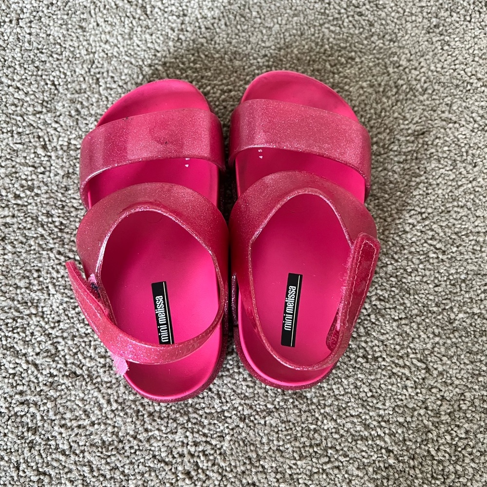 Mini Melissa Jelly Sandals size 9